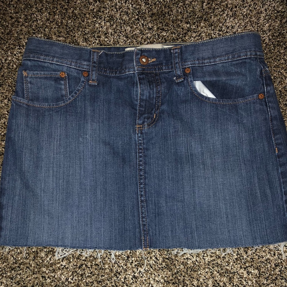 Jean skirt!